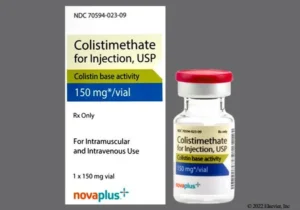 colistin colistimethate inhaled antibiotic